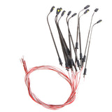 Maxbell 20x10x Model Street Lamp Lights Single Head for Model Train Layout Scene 1:200