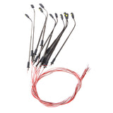 Maxbell 20x10x Model Street Lamp Lights Single Head for Model Train Layout Scene 1:200