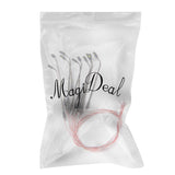 Maxbell 4x10x Model Street Lamp Lights Single Head for Model Train Layout Scene 1:200