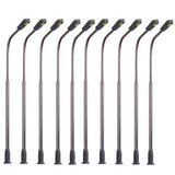 Maxbell 20x10x Model Street Lamp Lights Single Head for Model Train Layout Scene 1:200