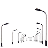 Maxbell 20x10 x Model Street Lamp Lights Single Head for Model Layout Train Scenery