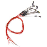 Maxbell 20x10 x Model Street Lamp Lights Single Head for Model Layout Train Scenery