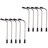 Maxbell 20x10 x Model Street Lamp Lights Single Head for Model Layout Train Scenery