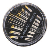Maxbell Wrist Magnetic Pin Holder and 1 Set Assorted Hand Sewing Needles for Craft