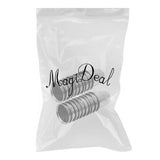 Maxbell 4x10pcs Vintage Sewing Thimble for DIY Crafts 12x13mm -Silver