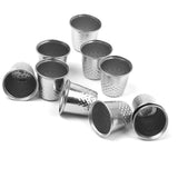 Maxbell 4x10pcs Vintage Sewing Thimble for DIY Crafts 12x13mm -Silver