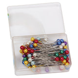 Maxbell Wrist Magnetic Pin Holder & Colorful Pearl Head Sewing Pins for Dressmaker