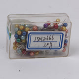 Maxbell Wrist Magnetic Pin Holder & Colorful Pearl Head Sewing Pins for Dressmaker
