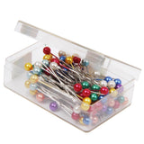 Maxbell Wrist Magnetic Pin Holder & Colorful Pearl Head Sewing Pins for Dressmaker