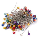 Maxbell Wrist Magnetic Pin Holder & Colorful Pearl Head Sewing Pins for Dressmaker