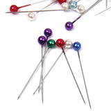 Maxbell Wrist Magnetic Pin Holder & Colorful Pearl Head Sewing Pins for Dressmaker