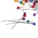 Maxbell Wrist Magnetic Pin Holder & Colorful Pearl Head Sewing Pins for Dressmaker