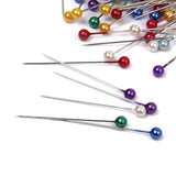 Maxbell Wrist Magnetic Pin Holder & Colorful Pearl Head Sewing Pins for Dressmaker