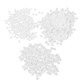 Maxbell 25x100x Resin Buttons Snaps Fasteners Poppers White Craft Cloth DIY 12.4MM