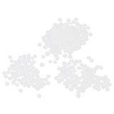 Maxbell 25x100x Resin Buttons Snaps Fasteners Poppers White Craft Cloth DIY 12.4MM