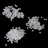 Maxbell 25x100x Resin Buttons Snaps Fasteners Poppers White Craft Cloth DIY 12.4MM