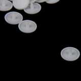 Maxbell 25x100x Resin Buttons Snaps Fasteners Poppers White Craft Cloth DIY 12.4MM