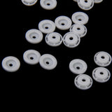 Maxbell 25x100x Resin Buttons Snaps Fasteners Poppers White Craft Cloth DIY 12.4MM