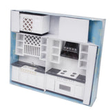 Maxbell 1/12 Dollhouse Miniature Furniture Kitchen Cabinet TV Cabinet Living Room