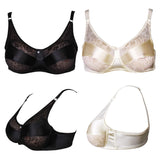 Maxbell 4xSpecial Pocket Bra for Silicone Breast Form False Boobs Mastectomy 34 Black