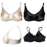 Maxbell 3xSpecial Pocket Bra for Silicone Breast Form False Boobs Mastectomy 34 Black