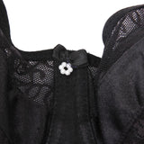 Maxbell 2xSpecial Pocket Bra for Silicone Breast Form False Boobs Mastectomy 34 Black