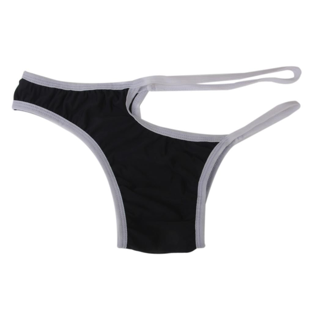 Maxbell Maxbell Sexy Men's C-string Thong Underwear Black