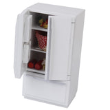 Maxbell 1/12 Dollhouse Miniature Room Furniture Table Chair Cupboard Set & Fridge