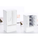 Maxbell Doll House Dollhouse Miniatures Double Door 7.2x5.4x13.7cm Kitchen Ornaments