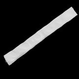 Maxbell 2x Snap Popper Tape Fasten Ribbon 6-Button 25mm Spacing White and Black