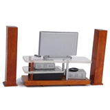 Maxbell 1:12 Dollhouse Miniature Furniture TV DVD Surround Sound Set