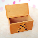 Maxbell Dollhouse Miniature Furniture Wooden Childrens Bedroom set 1/12 Wooden Color