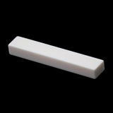 Maxbell 6 String Acoustic Guitar Bone Bridge Nut for Guitar Replacements Parts