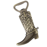 Maxbell 4xBoot Shape Wine Beer Bottle Cap Opener Wedding Favors Gift Bronze