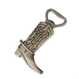 Maxbell 4xBoot Shape Wine Beer Bottle Cap Opener Wedding Favors Gift Bronze
