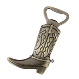 Maxbell 4xBoot Shape Wine Beer Bottle Cap Opener Wedding Favors Gift Bronze