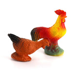 Maxbell 12 Plastic Mini Dinosaur & 15 Farm Yard Animals Figurines Kids Party Bag Fillers