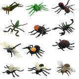 Maxbell 14pcs Plastic PVC Insect Animal Model Kids Toy