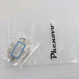 Maxbell 3x10 Pcs Crystal Diamante Rhinestone Buckle Invitation Ribbon Slider A
