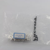 Maxbell 10 Pcs Crystal Diamante Rhinestone Buckle Invitation Ribbon Slider B