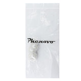 Maxbell 3xPhenovo Crystal Faux Pearl Button Flatback Decoration DIY 25mm 5pcs White
