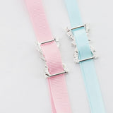 Maxbell 4x10 Pcs Crystal Diamante Rhinestone Buckle Invitation Ribbon Slider G
