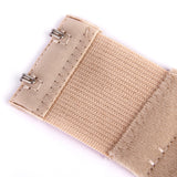 Maxbell 5pcs Elastic Hook Bra Extension Bra Extender Strap 2,4 Hooks Black Nude White