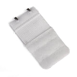 Maxbell 5pcs Elastic Hook Bra Extension Bra Extender Strap 2,4 Hooks Black Nude White