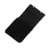 Maxbell 5pcs Elastic Hook Bra Extension Bra Extender Strap 2,4 Hooks Black Nude White