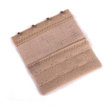 Maxbell 5pcs Elastic Hook Bra Extension Bra Extender Strap 2,4 Hooks Black Nude White