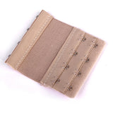 Maxbell 5pcs Elastic Hook Bra Extension Bra Extender Strap 2,4 Hooks Black Nude White