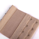 Maxbell 5pcs Elastic Hook Bra Extension Bra Extender Strap 2,4 Hooks Black Nude White