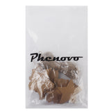Maxbell Phenovo Kraft Paper Blank Card DIY Gift Tags Pentagram Label 100pcs