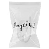 Maxbell 3xSexy Women's Rose Flower Pattern C-String Invisible Thong Underwear White
